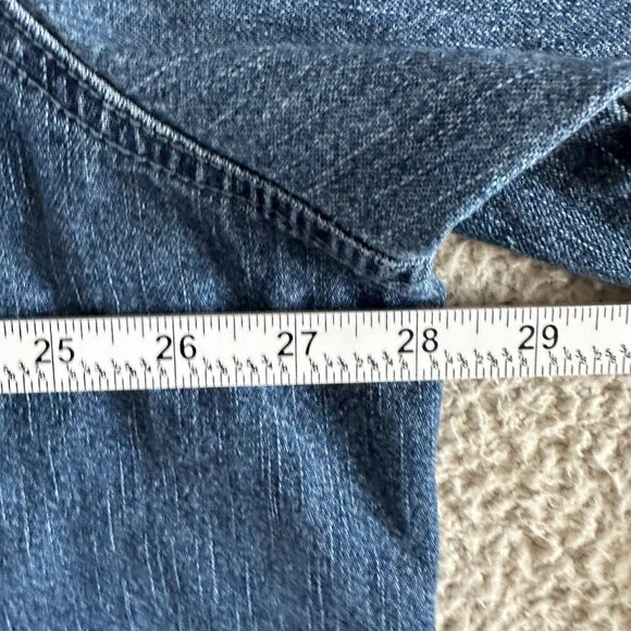 Vintage 90s Lady Tramp Disney Denim Button Shirt Embroidered - Picture 13 of 16